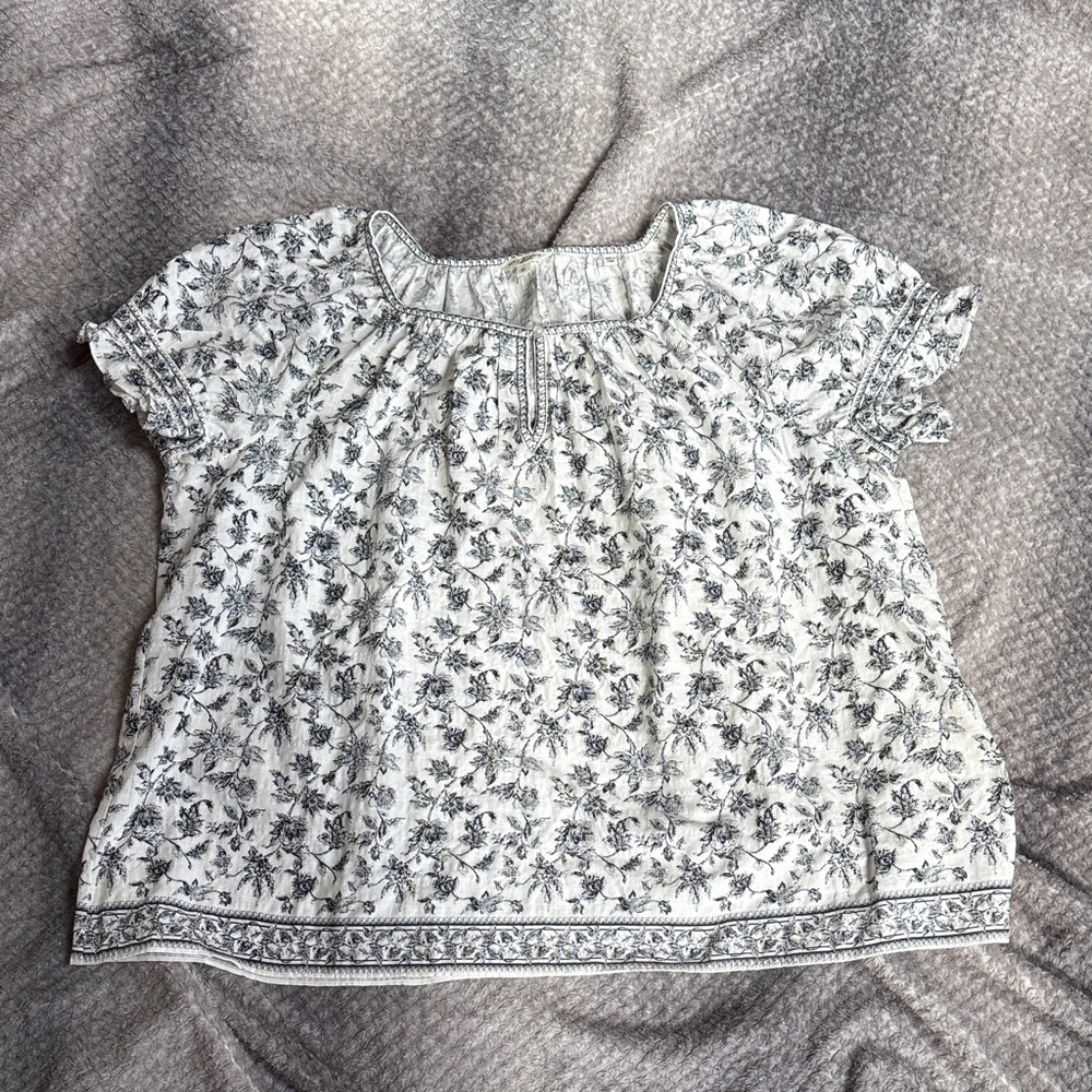 Boho peasant blouse